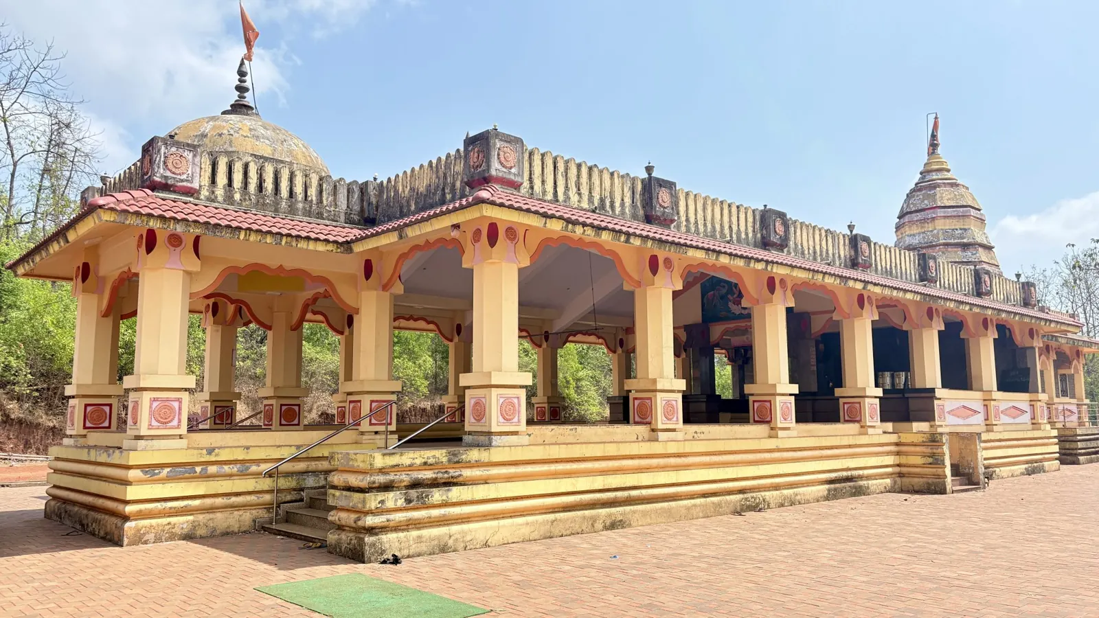 A traditional Indian heritage pavilion